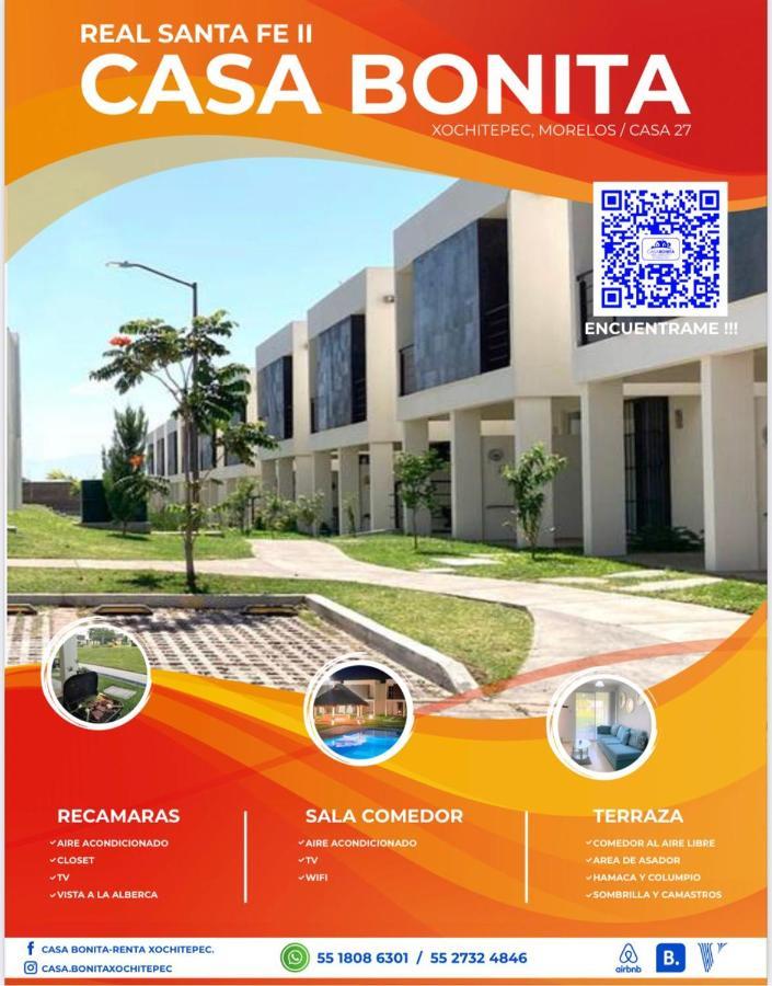 Casabonita Ii, Pie Alberca, Airac Villa Шочитепек Екстериор снимка